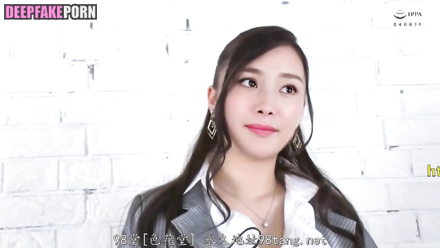 Dissolute secretary Yang Mi fucked on high heels, ai (杨幂 名人性爱)