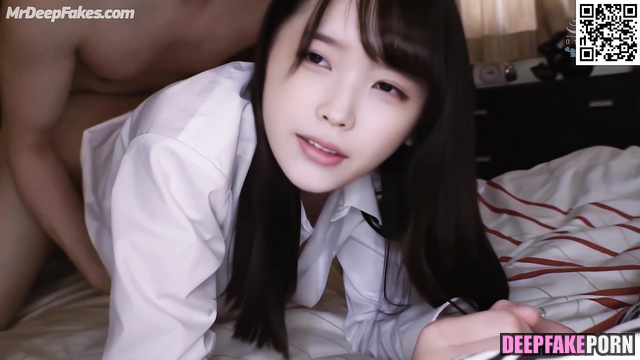 IU tender celebrity sex - guy fucked her posteriorly (아이유 섹스 장면)