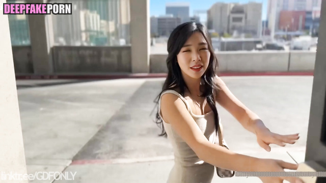 Sudden fuck with a taxi driver - Tiffany hot celebrity sex (少女時代 セックステープ)