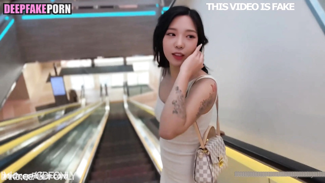 Babe was fucked during walking - Jisun face swap (지선 프로미스나인)