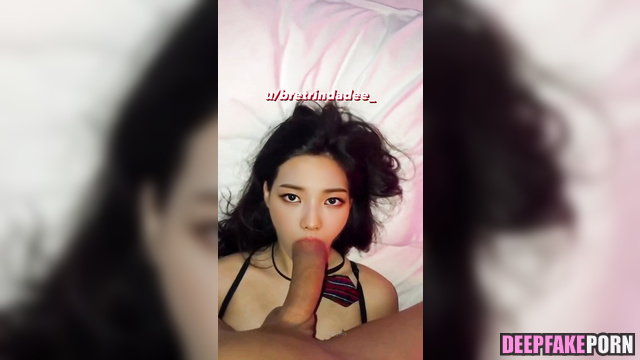Fucker cuming in her mouth - Karina (카리나 에스파) hot face swap // [PREMIUM]