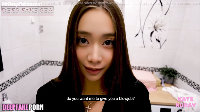 Dirty brunette licking cock in bath - Mind fakeapp // มายด์ โฟร์อีฟ