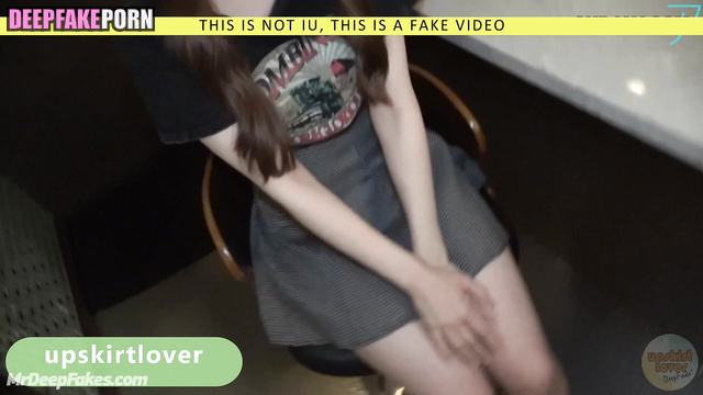 Tiny brunette adores long fuck - IU celebrity sex // 아이유 진짜 가짜