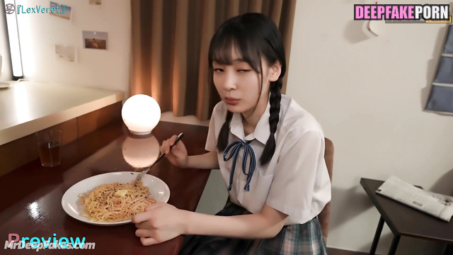 Blowjob after ramen eating, Choyeon (초연 버가부) in hot adult video