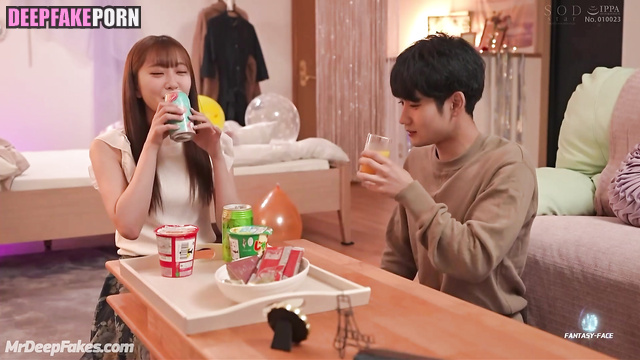 경리 나인뮤지스 cute meeting turned into wild blowjob / Gyeongree fakeapp