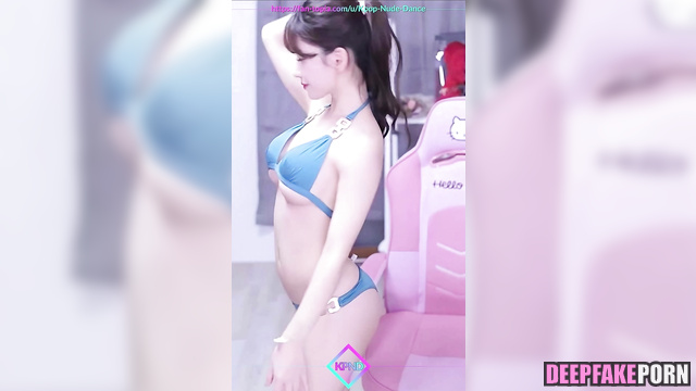 Brunette danced just for fans (少女時代 ディープフェイクビデオ) fake Taeyeon [PREMIUM]