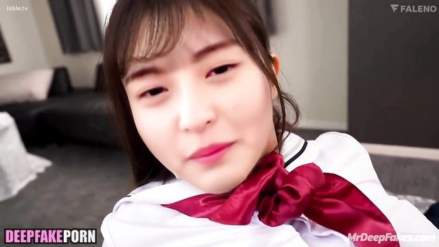 My pretty Endo Sakura 遠藤 さくら jumps on my cock POV Nogizaka46 人工知能 AI