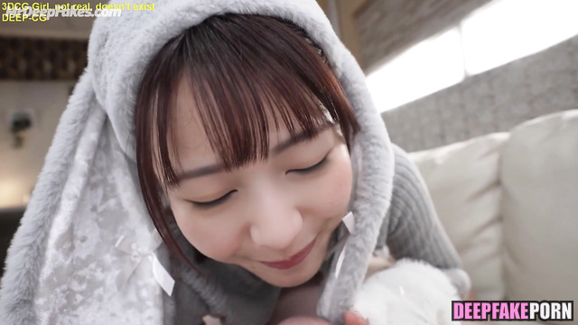 Face fuck in rabbit ears (浜辺美波 ディープフェイクビデオ) Minami Hamabe real fake