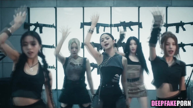 Fuck in the throat (있지 딥페이크 영상) babes from ITZY enjoying sex - pmv ai