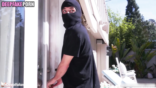 Thief came to Pokimane's house and stole her sweet pussy deepfake sex