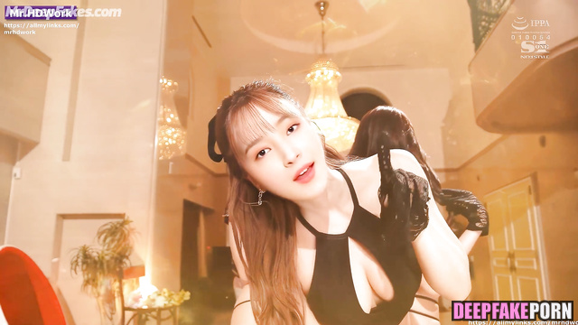 Nancy モモランド MOMOLAND x Miyeon x Lisa moan from one dick 人工知能 AI