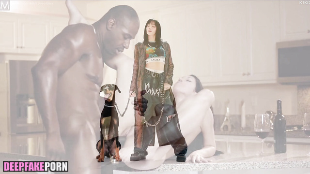 Fake Rose, Lisa, Jennie and Jisoo pmv porn / dp with blacks 리사 블랙핑크