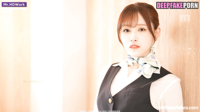 トゥワイス TWICE Stockings on legs of Mina 性別 seduced me for awesome sex