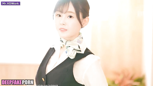 少女時代 SNSD I enjoy sexuality of stewardess Jessica ディープフェイク deepfake