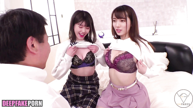 Threesome games with a virgin boy // 수지 미쓰에이 Suzy, IU deepfake video