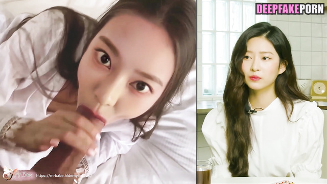 アイズワン セックスシーン Minju real fake - her shaved pussy adores you