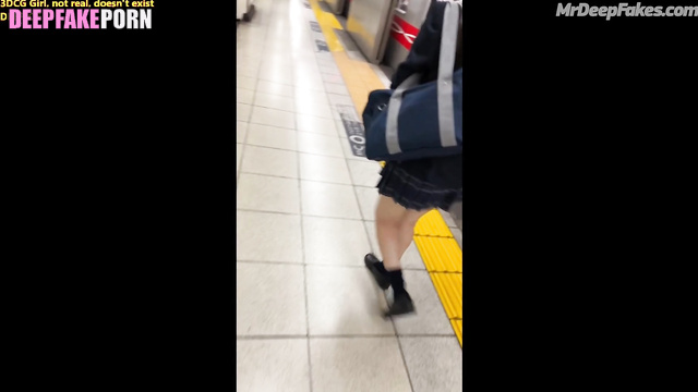 Busty babe from high school having sex with mature man, ai Karina 카리나 에스파