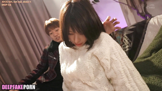 Hot Karina (카리나 에스파) decided on threesome sex / face swap