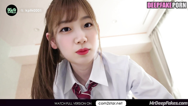 Slutty schoolgirl wanna sex after lessons - ルセラフィム 本物の偽物 - fake Kazuha