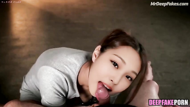 Her blowjob skills are so magic - Hyoon pov deepfake video