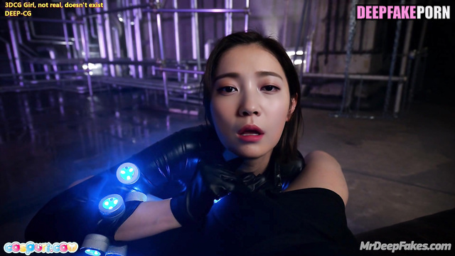 Cool deep throat in a luminous sexy suit / 배유빈 오마이걸 Binnie adult tape