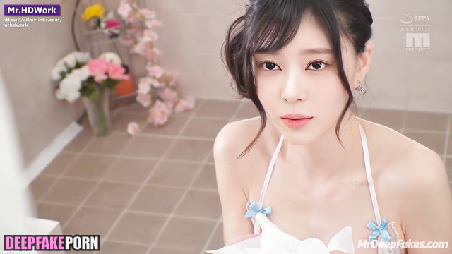 Naked masturbation in front of the fucker (アイズワン セックステープ) Minju fakeapp