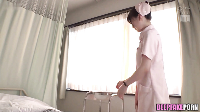 Crazy nurse Asuka Saito (齋藤 飛鳥 乃木坂46) seduced her sick patient, ai [PREMIUM]