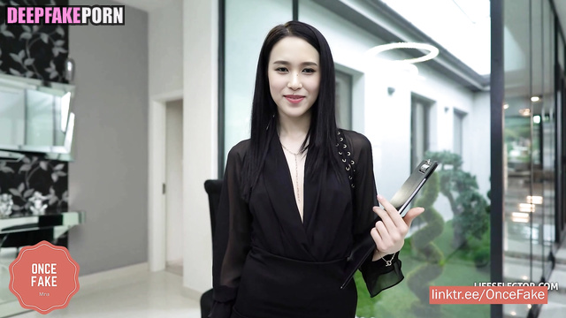 トゥワイス セックスシーン Mina serving you best in her bed - fakeapp // [PREMIUM]