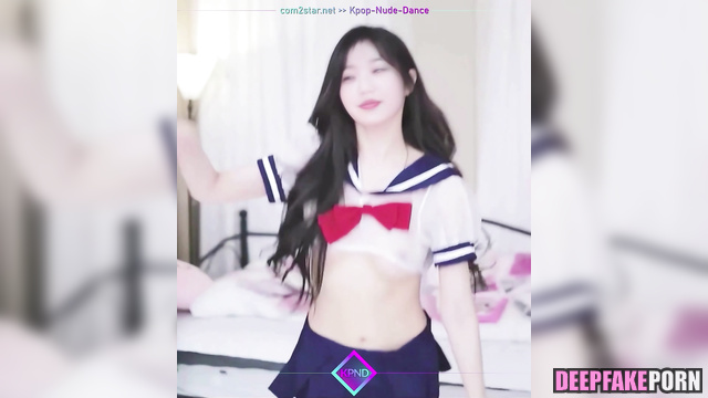 Naughty schoolgirl dancing on webcam / アイヴ セックスシーン Wonyoung fakeapp / [PREMIUM]