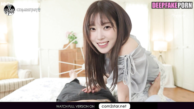 Pretty brunette licking cock so tender, Winter pov adult tape / 윈터 에스파