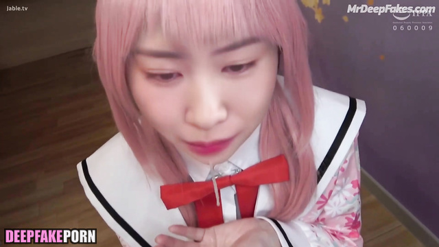 Fucker watching her cute masturbation (あらがき ゆい 本物の偽物) Yui Aragaki A.I.