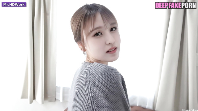 トゥワイス ディープフェイクビデオ fake Mina seduced you and fucked