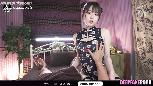 アイヴ ディープフェイクビデオ handjob in asian massage parlor / Wonyoung (real fake)