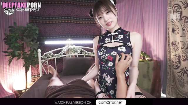 アイヴ ディープフェイクビデオ handjob in asian massage parlor / Wonyoung (real fake)