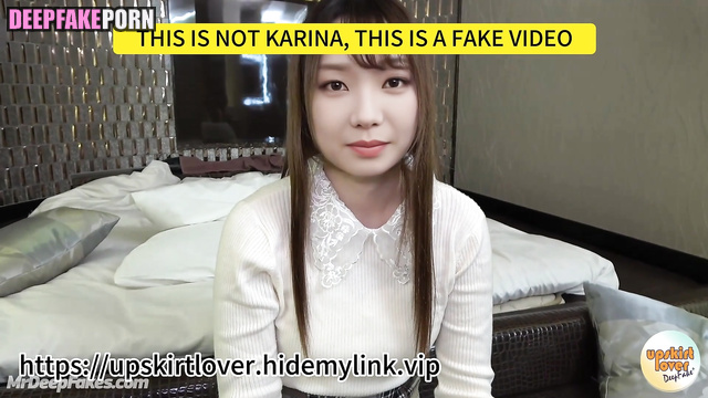 She loves sucking two cock at the same time [카리나 에스파] Karina face swap