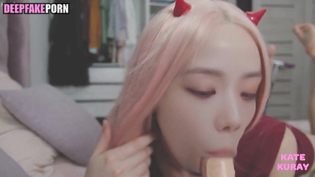 지수 블랙핑크 bitch in colored wig was fucked hot by you, Jisoo face swap [PREMIUM]