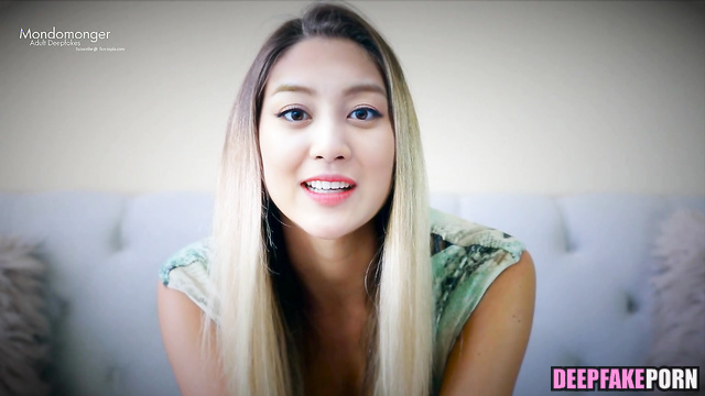 Solo dirty talk with blonde in leopard underwear, ai Jihyo トゥワイス 本物の偽物 [PREMIUM]