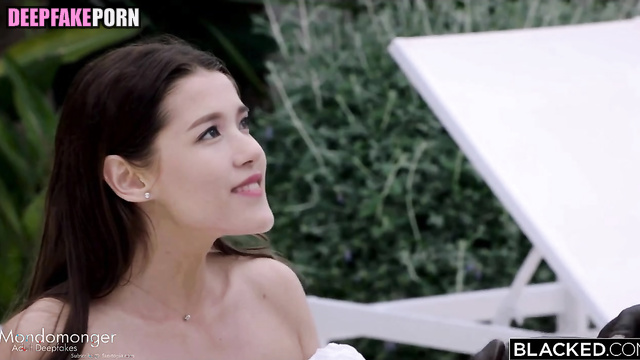 Tender black lover kissing her before a blowjob, fake Mina トゥワイス 本物の偽物 [PREMIUM]