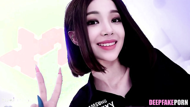 카리나 에스파 hot bed games in ragged jeans / Karina home deepfake video - [PREMIUM]