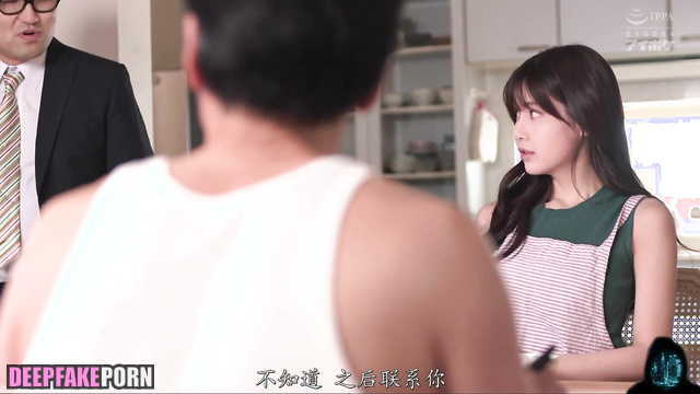 (리사 블랙핑크) father and son fucked Lisa after dinner with wine - real fake