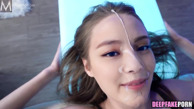 (제니 블랙핑크) black & white cocks were in her horny mouth / Jennie real fake