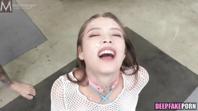 (제니 블랙핑크) black & white cocks were in her horny mouth / Jennie real fake