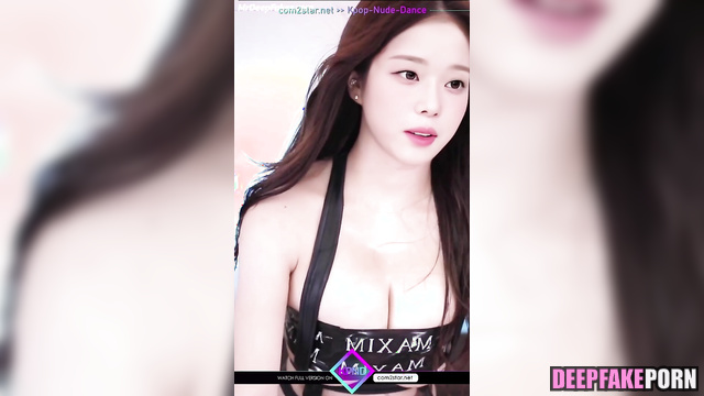 (윈터 에스파) busty brunette loves moving her body - Winter solo ai scene