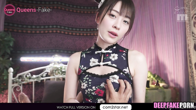 Erotic hand games in japanese salon, Kanna Hashimoto A.I. 橋本 環奈 セックスシーン