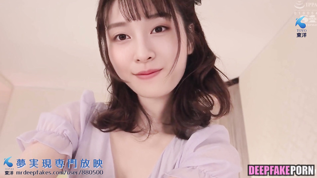 Blowjob in her cozy bed 土屋 太鳳 インターネットの有名人 Tao Tsuchiya pov fakeapp