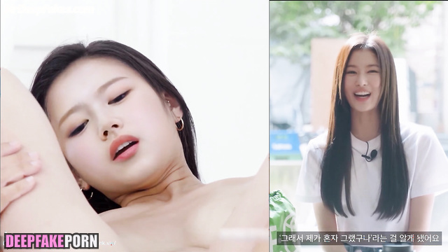 トゥワイス セックスシーン she woke you up with a blowjob - Sana morning deepfake porn