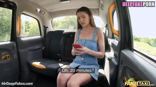 Taxi driver fucked her for free ride / モモランド セレブのセックス Nancy car fakeapp