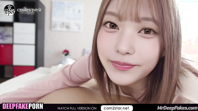 Lustful teen licking your tongue (ニュージーンズ ディープフェイクビデオ) ai Haerin