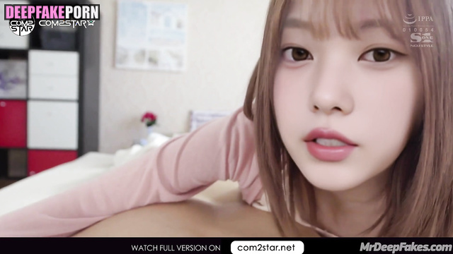 Lustful teen licking your tongue (ニュージーンズ ディープフェイクビデオ) ai Haerin