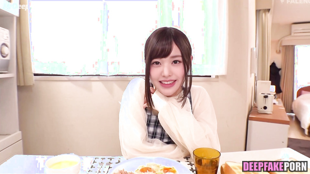 アイヴ セレブのセックス skinny brunette enjoying sex with new lover - fake Wonyoung